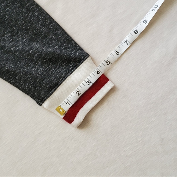 Canada Halifax Initial Attraction Sweatshirt Fuzzy & Cozy Raglan Heathered - Picture 7 of 14